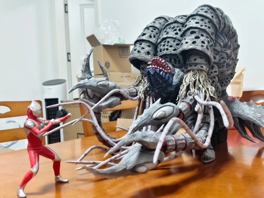 大怪兽系列 奥特新生代 著名造型师系列 加坦杰厄