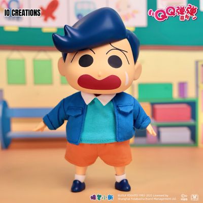 蜡笔小新 QQ弹弹系列 风间 软胶可动玩偶