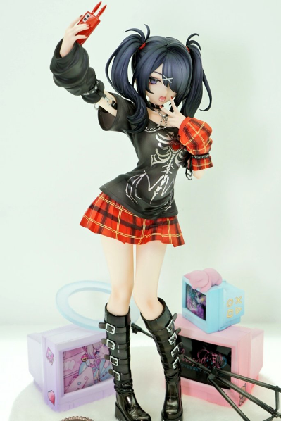 主播女孩重度依赖 糖糖 1/7 比例手办