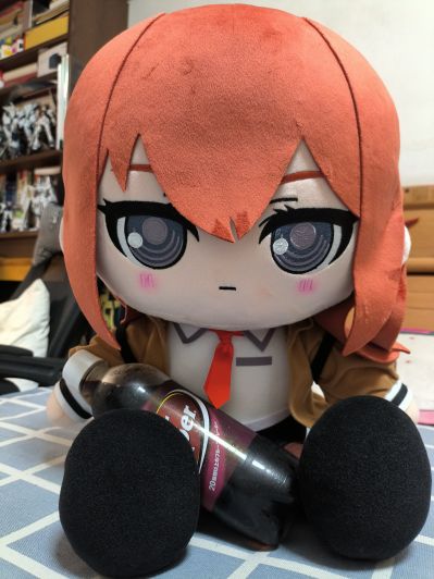 命运石之门 大尺寸40厘米玩偶 牧濑红莉栖