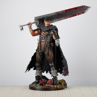 剑风传奇-格斯 迷失的孩子篇 黑色剑士 1/6雕像 新版