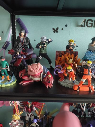 火影忍者疾风传 软胶玩偶-守鹤与蛤蟆文太-