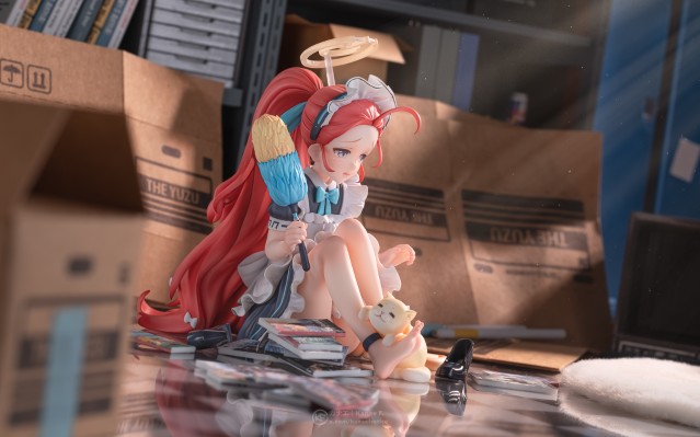 蔚蓝档案 花冈柚子 （女仆装）