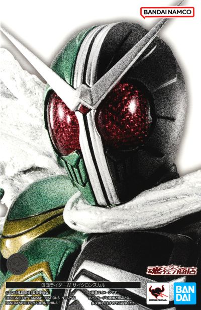 风都侦探 假面骑士颅骨的肖像 影视光碟  S.H.Figuarts（真骨雕制法）假面骑士双骑 疾风颅骨形态人偶配套标准版