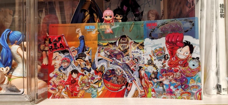 航海王  杰克斯＆马歇尔·D·提奇＆巴奇-Weekly Shonen Jump World Collectable Figure -