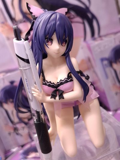 约会大作战 握笔之友！夜刀神十香 可爱丝绸装造型