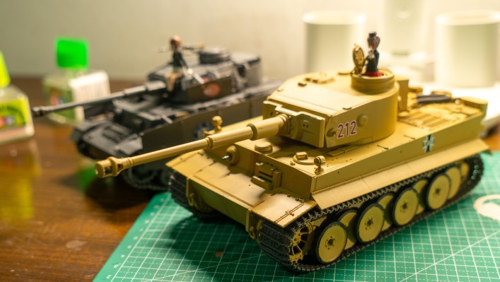 figma 车辆 少女与战车 虎式坦克 I型