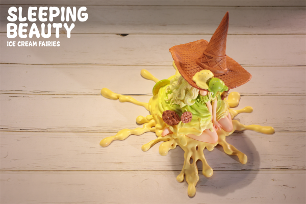 沉睡魔咒-甜筒魔女-和风抹茶