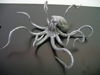 大怪兽系列 奥特Q编 大章鱼 斯塔鲁 黑白色版