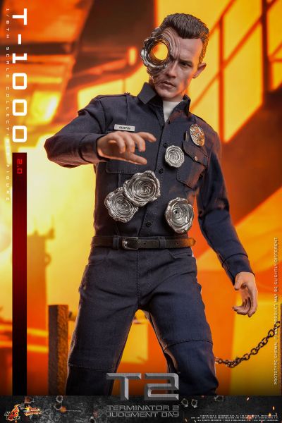 《终结者2：审判日》T-1000(2.0) 1:6比例珍藏人偶