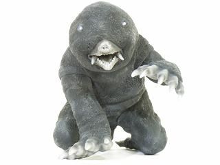 大怪兽系列 奥特Q编 鼹鼠怪兽 蒙古拉 黑白色版