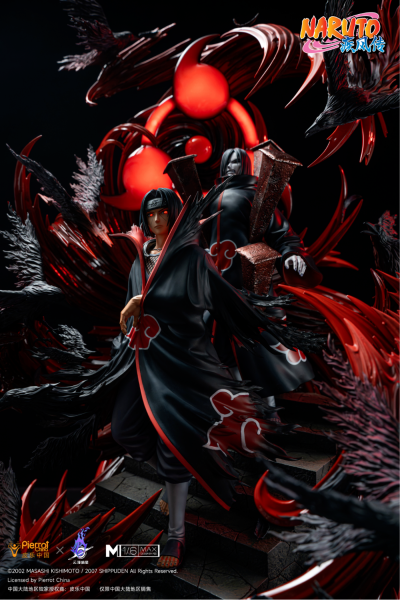 《火影忍者疾风传》正版授权 晓组织 宇智波鼬 1/6 雕像