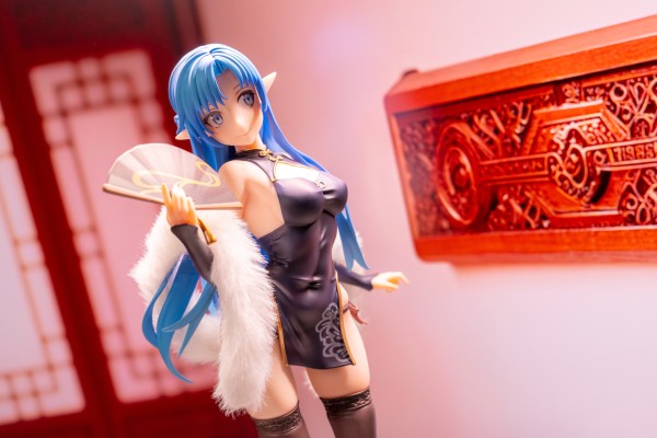 KDcolle 刀剑神域 亚丝娜 水精灵 旗袍