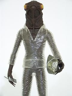 大怪兽系列 奥特Q编 宇宙怪人 蝉星人 彩色版