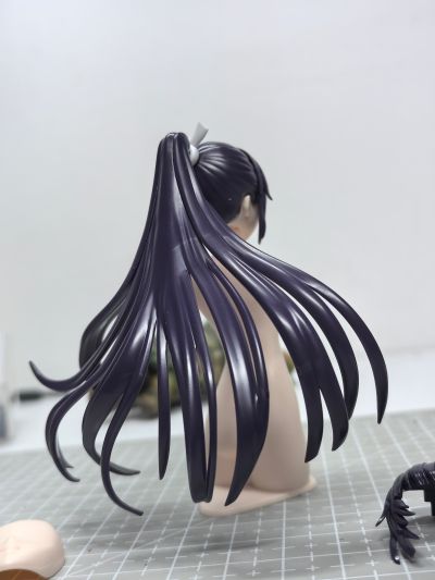 创彩少女庭园 自由搭配假发 姬发式马尾