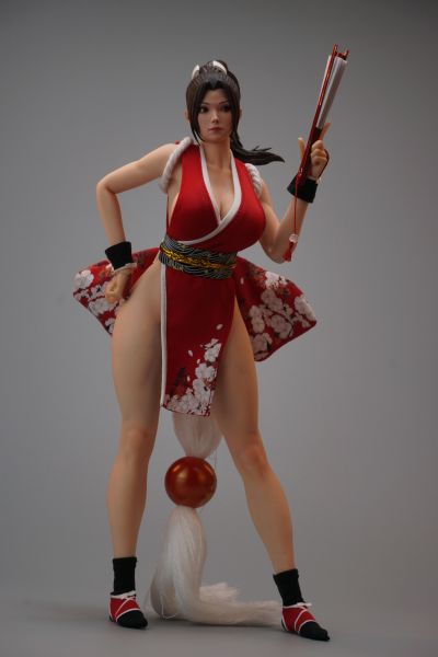 拳皇14 不知火舞 直刘海版 1/6可动人偶