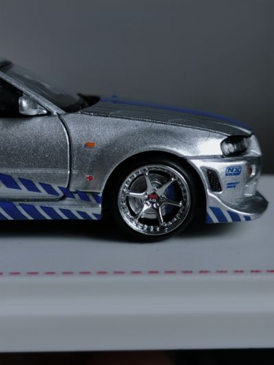 电影设备 No.WS-02 1/24 速度与激情 日产R34 Skyline GT-R