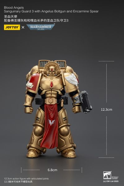 圣血天使 配备祷言爆矢枪和喋血长矛的圣血卫队守卫3