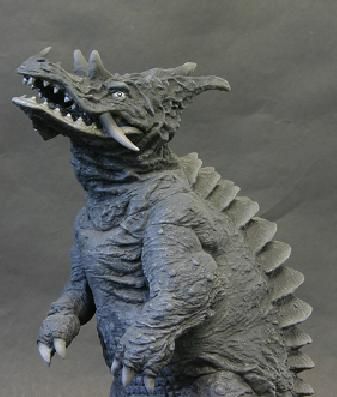 大怪兽系列 奥特Q 地底怪兽 巴格斯 黑白色版