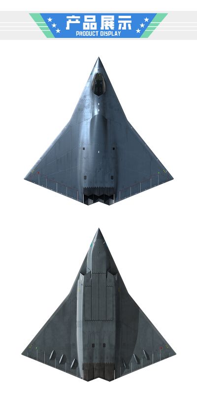 中国 南六代战机（验证型） 拼装模型