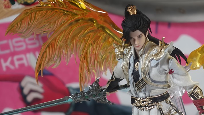 完美世界动画 1/12石昊-真身可动人偶