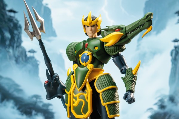 AMK Pro系列 天空战记 龙王·龙马可动模型