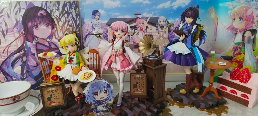 天籁人偶 Q弹收藏！钥匙扣(附带底座) 箒星