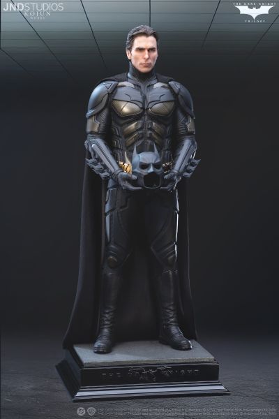 JND Studios 蝙蝠侠 黑暗骑士三部曲 布鲁斯·韦恩（植发升级版）1:6 可动人偶/兵人（克里斯蒂安·贝尔 Type A & C）