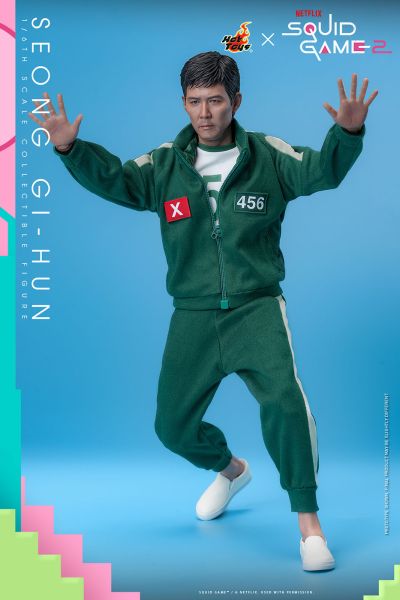 电视杰作系列-1/6比例珍藏人偶 《鱿鱼游戏》成基勋