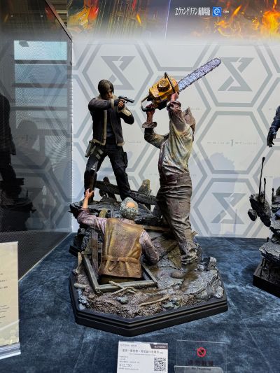 究极稀有主线 生化危机4 重制版 里昂·斯科特·肯尼迪VS电锯男