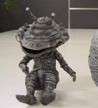 大怪兽系列 奥特Q编 卡内贡的茧 黑白色版