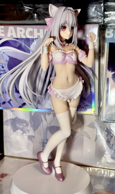 近月少女的礼仪 樱小路露娜 猫耳女仆 樱花色