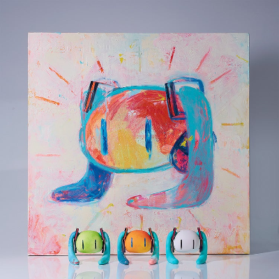 艺术家联名模型 初音未来✕Maho TAKAHASHI