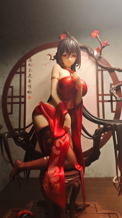 国风系列1/6比例手办 周年款：落红