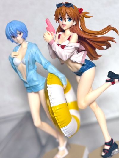 POP UP PARADE 新世纪福音战士新剧场版 BEACH QUEENS 式波・明日香・兰格雷 L尺寸