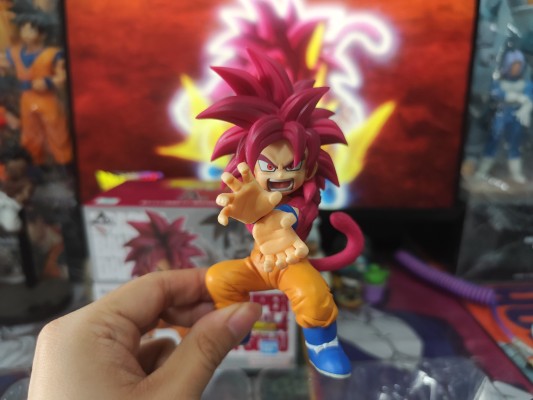 一番赏 龙珠大魔 第2弹 A奖 超级赛亚人4孙悟空（迷你版）MASTERLISE