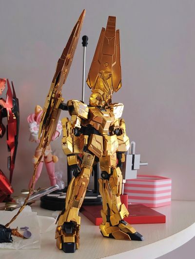 HGUC 1/144 独角兽高达3号机 菲尼克斯 (独角兽模式)( Narrative Ver.)[金色电镀]