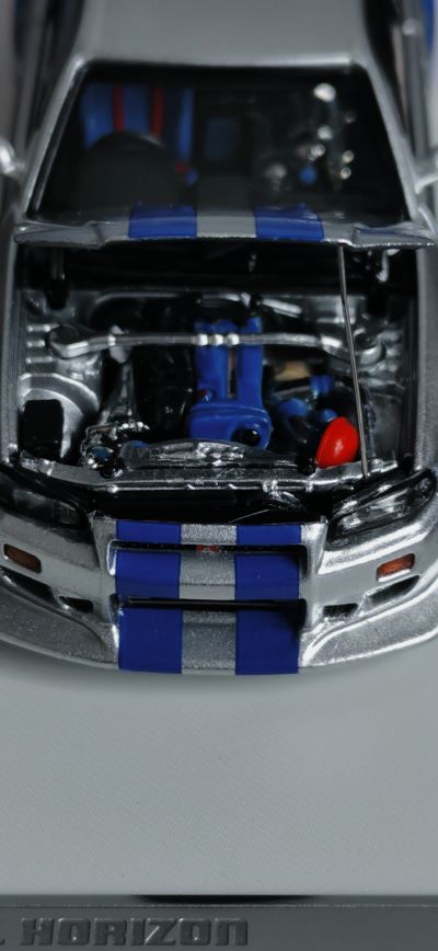 电影设备 No.WS-02 1/24 速度与激情 日产R34 Skyline GT-R