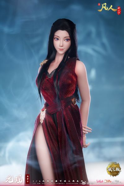 凡人修仙传动画 1/6元瑶-红衣裙可动人偶