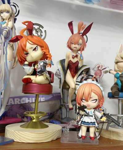 粘土人#2699 蔚蓝档案 美甘尼禄