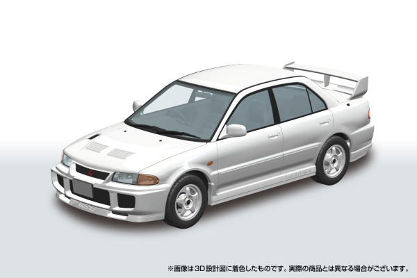 乐Pla 卡扣组合型套件 No.04-SW CE9A 三菱蓝瑟GSR EvolutionIII 1995款 苏格兰白