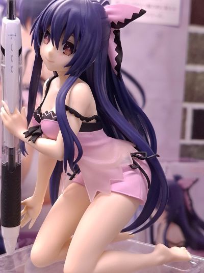 约会大作战 握笔之友！夜刀神十香 可爱丝绸装造型