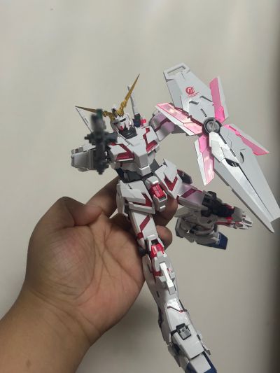 MG 机动战士高达UC RX-0独角兽高达 HD Color + MS Cage 