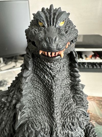 东宝30厘米系列 酒井裕司造型杰作 哥斯拉（2002）暴风雨中的攻防
