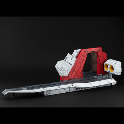 名场景还原系列 机动战士Z高达 1/144 HGUC专用 亚加玛弹射甲板