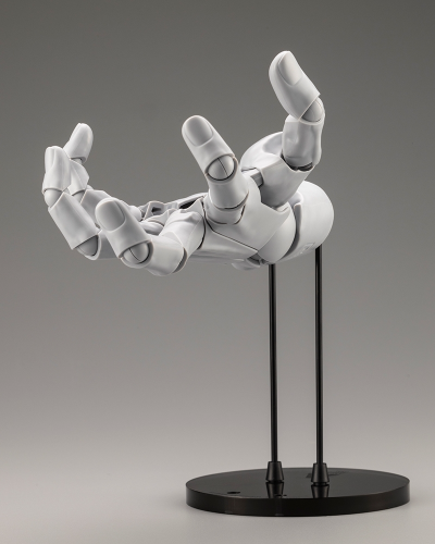 艺术参考工具 手部模型 男/左手 -灰色-