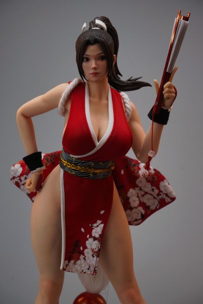 拳皇14 不知火舞 直刘海版 1/6可动人偶