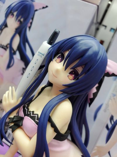 约会大作战 握笔之友！夜刀神十香 可爱丝绸装造型