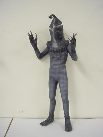 大怪兽系列 奥特Q编 诱拐怪人 凯姆尔人 （黑白色版）