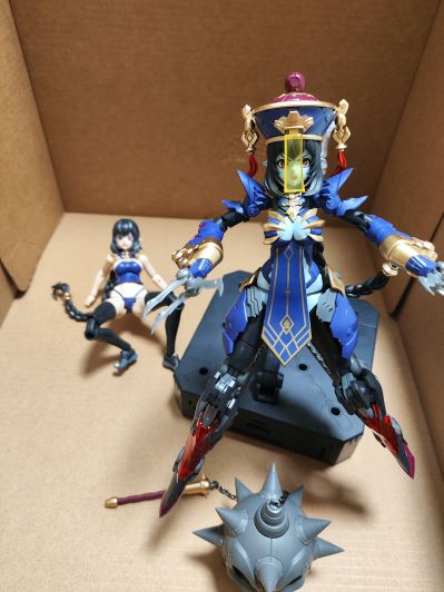 梅德塔残响 玖莲 1/12拼装可动机娘